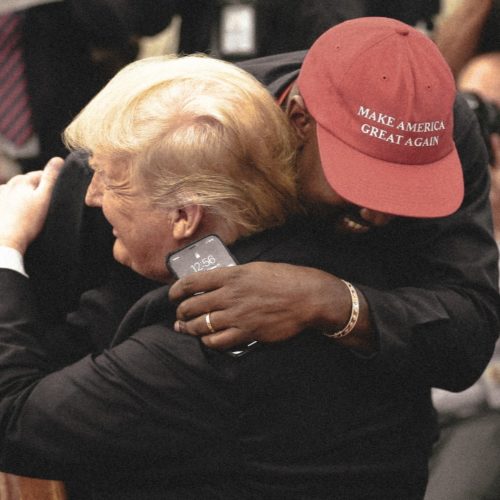 kanye west avrebbe voluto trump a un listening party