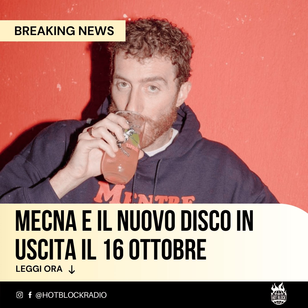 Mecna e il nuovo album in arrivo il 16 ottobre