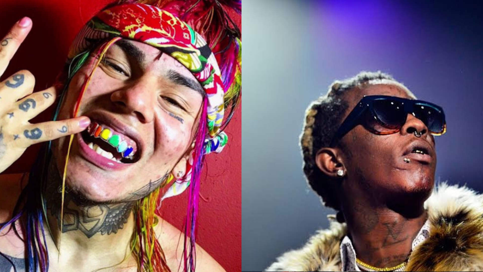 Si accende il beef tra Young Thug e Tekashi 6ix9ine