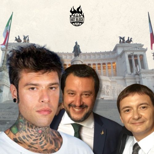 Fedez contro Salvini, cercavi gli spacciatori al citofono e ne avevi uno come consigliere