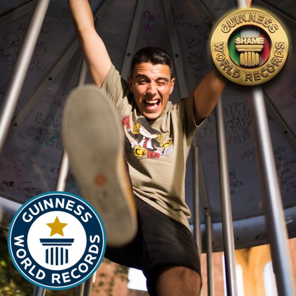 shame nuovo record mondiale guinnes world record