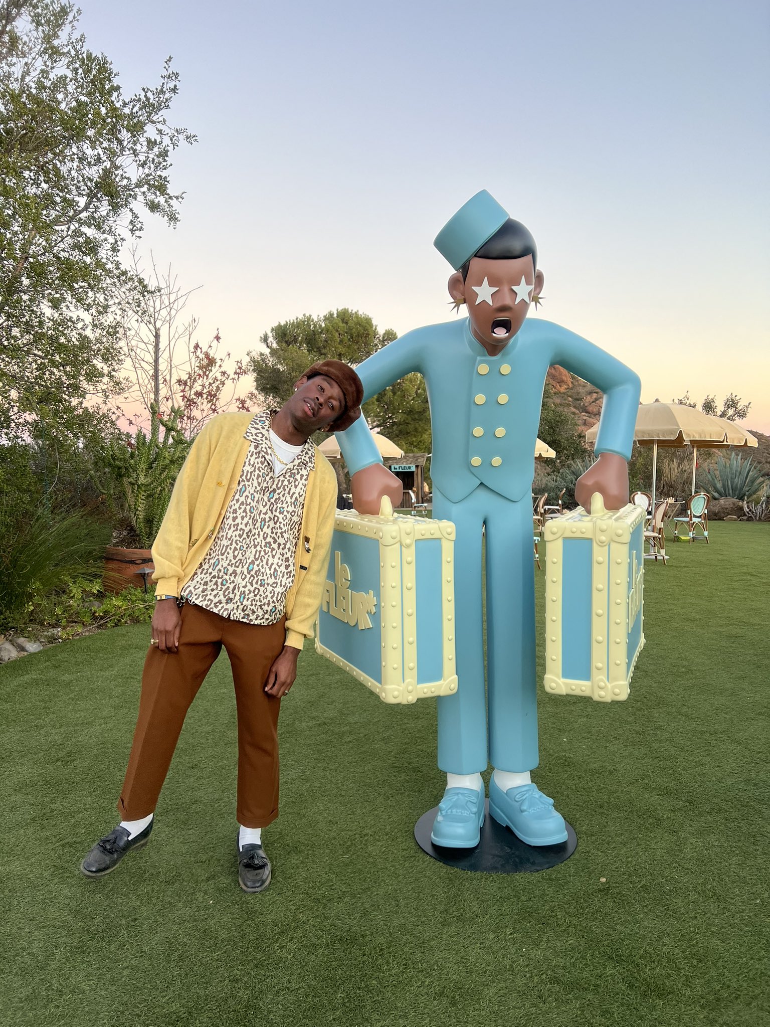 Jay-Z, André 3000, Kanye West fanno visita a Tyler The Creator al suo pop-up shop