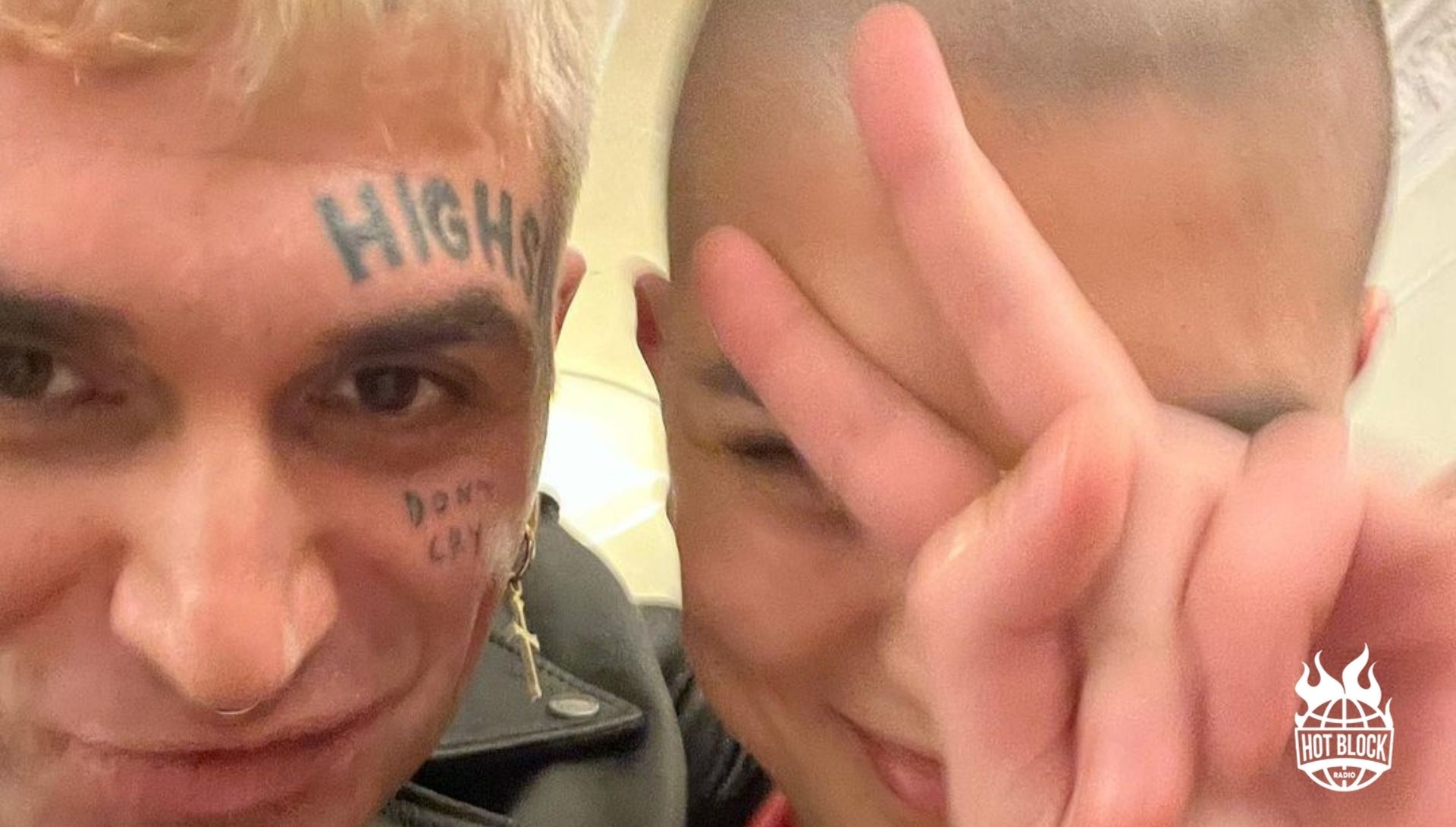 Il tatuaggio in faccia di Highsnob