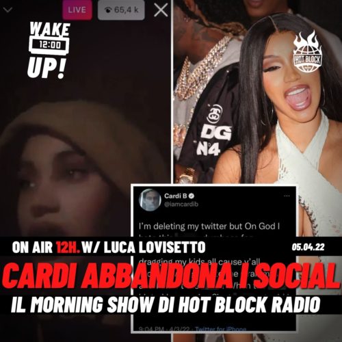 Wake Up! Cardi B ha abbandonato I social dopo un litigio con la sua fanbase