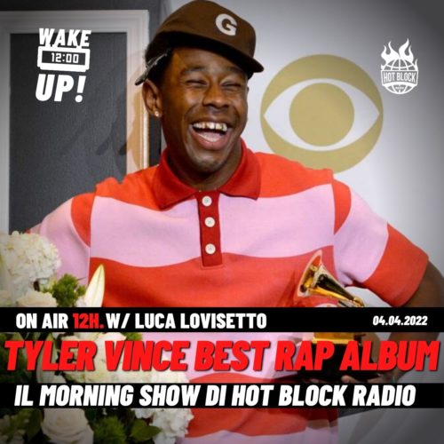 Wake Up! Tyler, The Creator ha vinto il Grammy per il miglior album rap