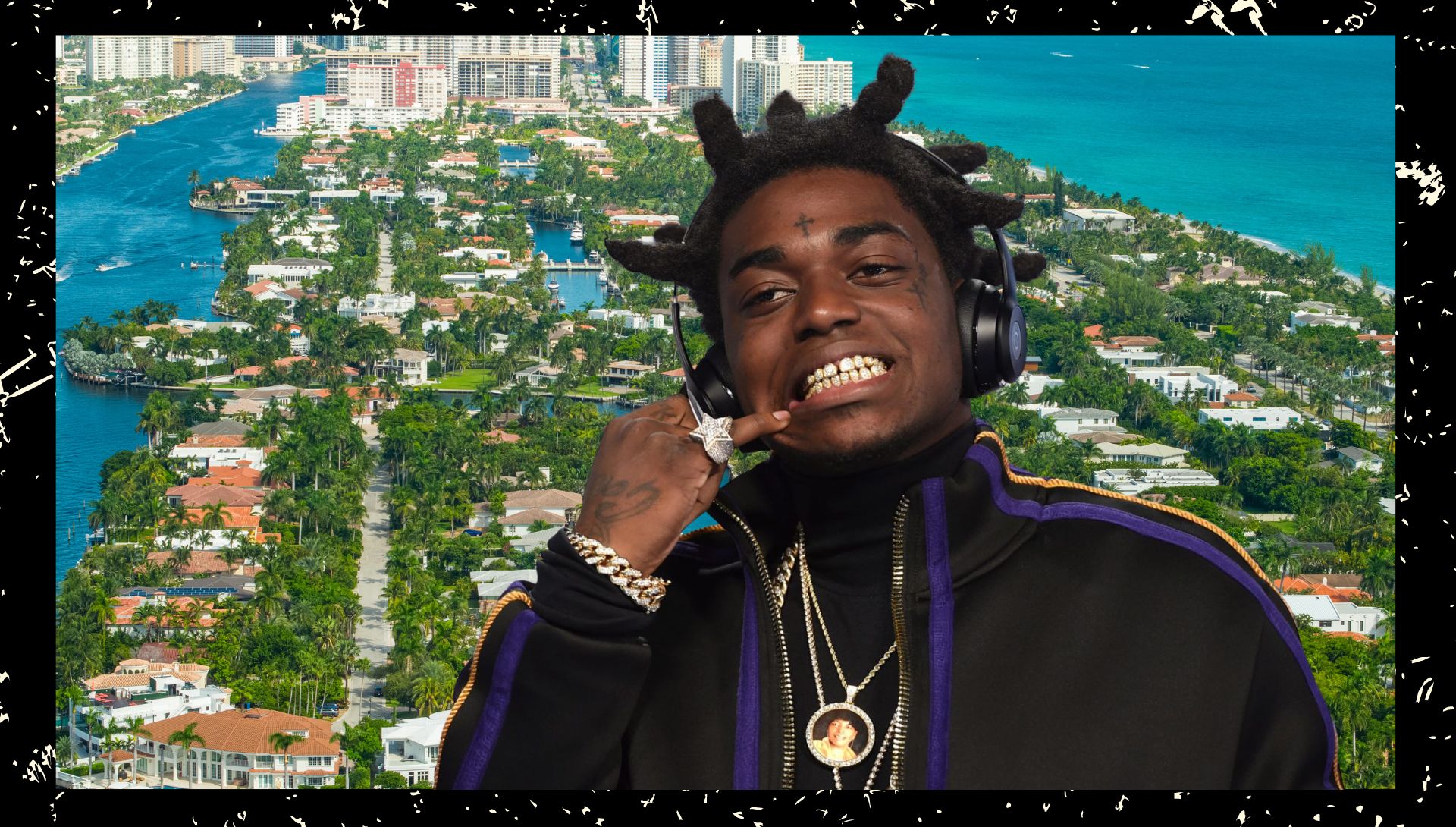 Kodak Black paga l’affitto a 28 famiglie, denunciato.