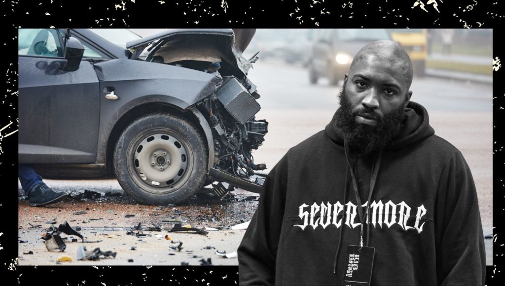 asap bari coinvolto in un incidente d'auto