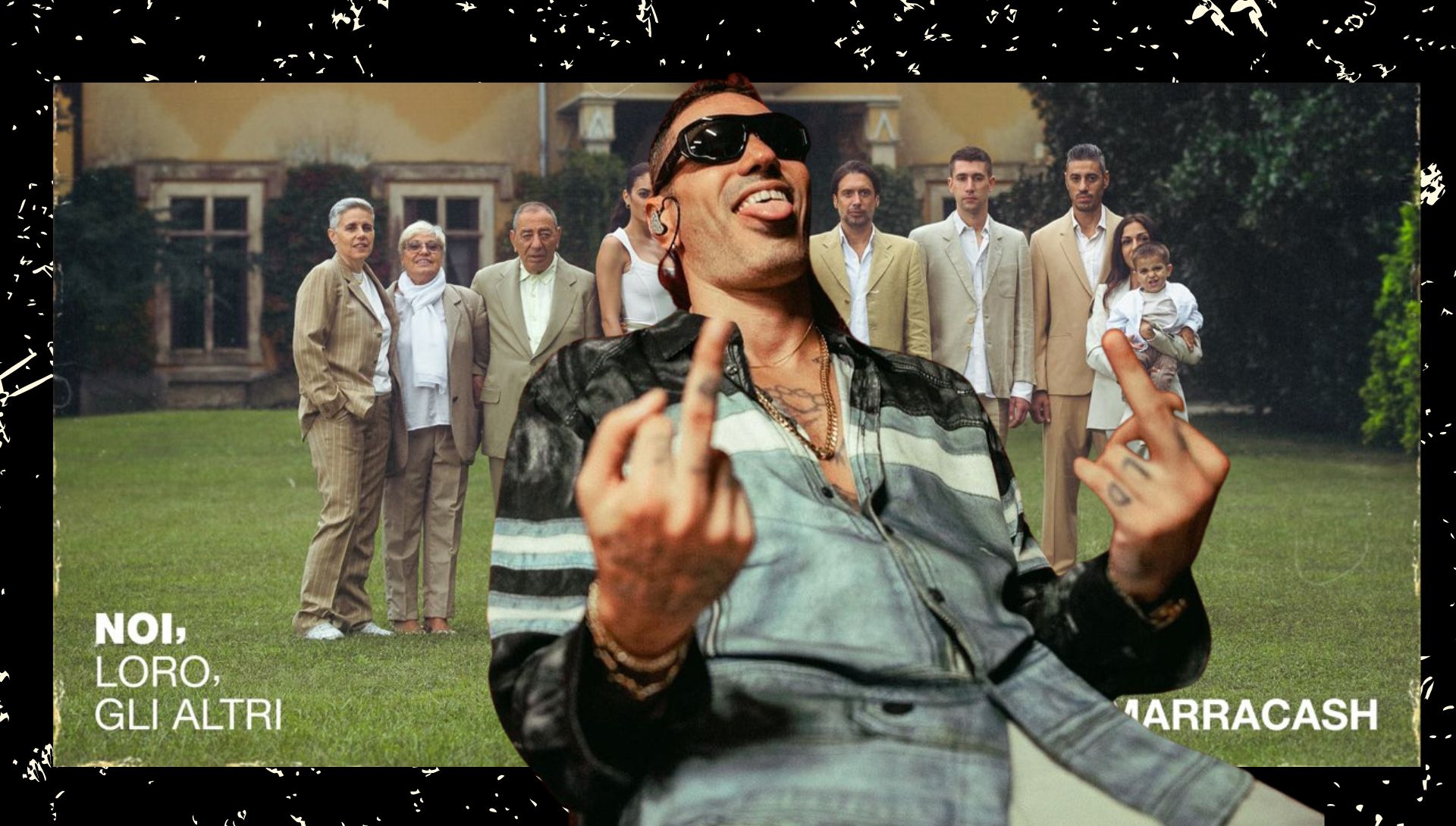 Marracash verrà premiato oggi con la Targa Tenco al Teatro Ariston