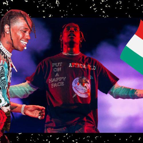 Travis Scott live in italia