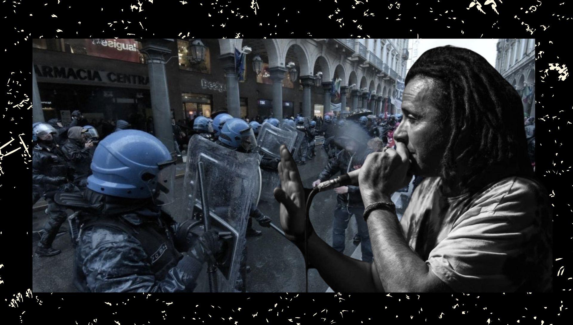 Protetto: Scontri e repressione a Torino, denunciati anche rapper e musicisti