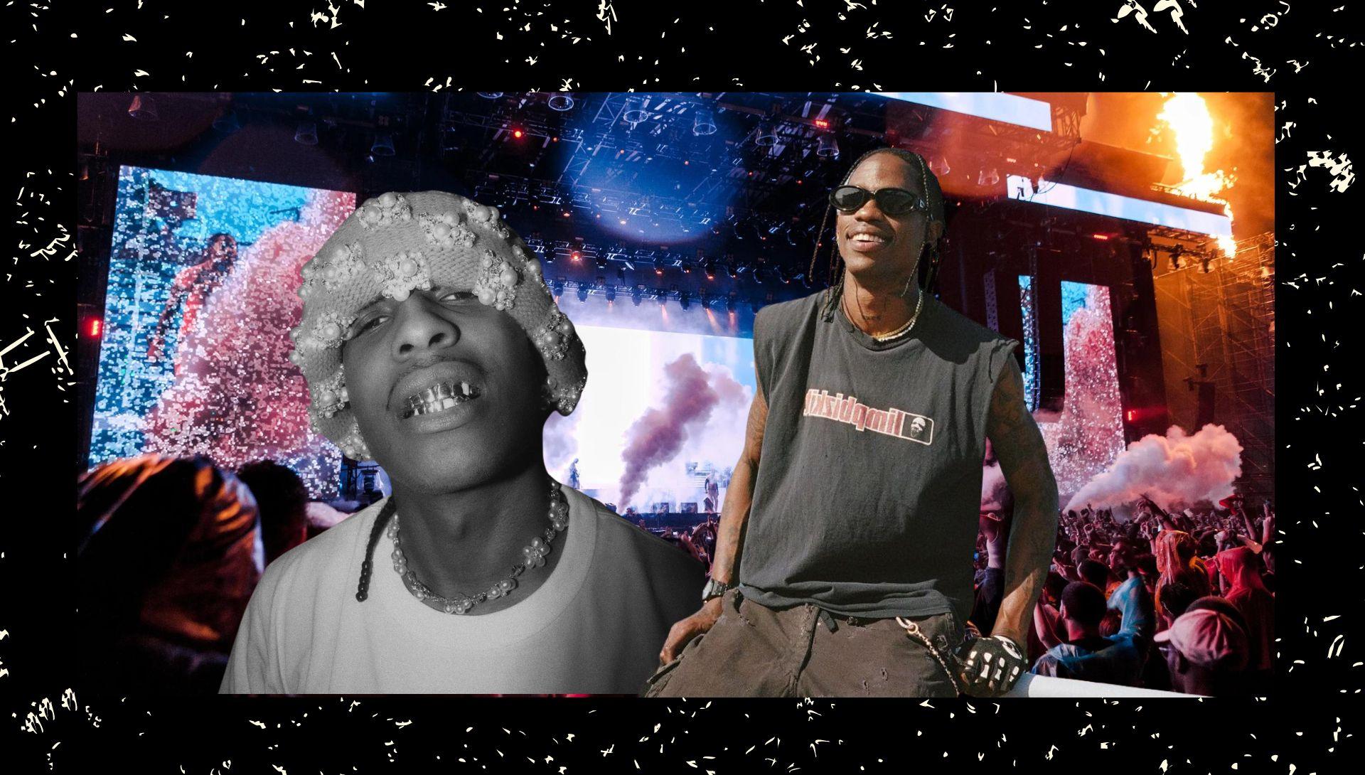Asap Rocky dissa Travis Scott durante il Rolling Loud