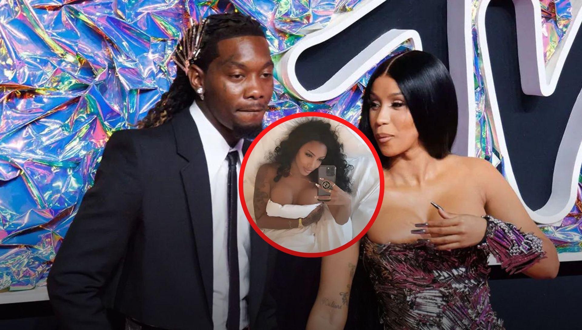 Offset Avvistato con la Modella London Perry Dopo la Separazione con Cardi B