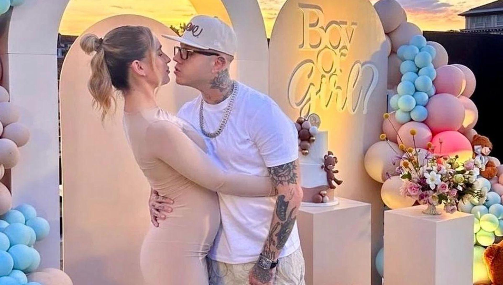 “È un maschio”, il gender reveal party di Lazza e Greta sulla terrazza
