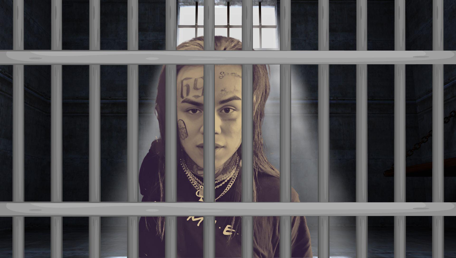 6ix9ine torna dentro: 3 mesi per aver violato la libertà vigilata