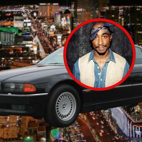 Con quasi 2 milioni ti porti a casa la BMW di Tupac: ci sono anche i segni dei proiettili